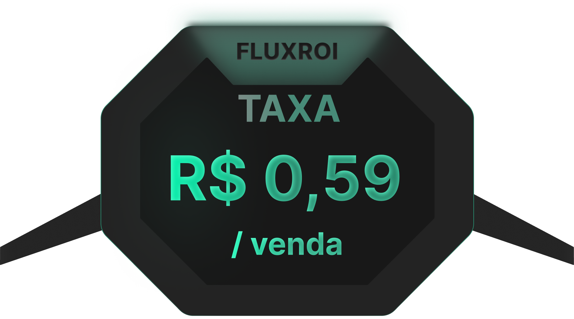 Taxa FLUXROI R$0,59 por venda